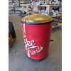Image 2 : 1990's Vanilla Coke Rolling Store Display Cooler 34" x 24"