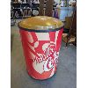 Image 3 : 1990's Vanilla Coke Rolling Store Display Cooler 34" x 24"
