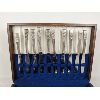 Image 2 : 37 Pieces Community Silver Plate Silverware In Wood Box