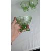 Image 5 : Set of 3 Uranium Ware Dessert Cups 3"