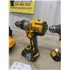 Image 8 : 2 DeWalt 20V Drills 1/2" Drive ; DCD997C + DCD791 - 2 Batteries, Charger, Soft Case