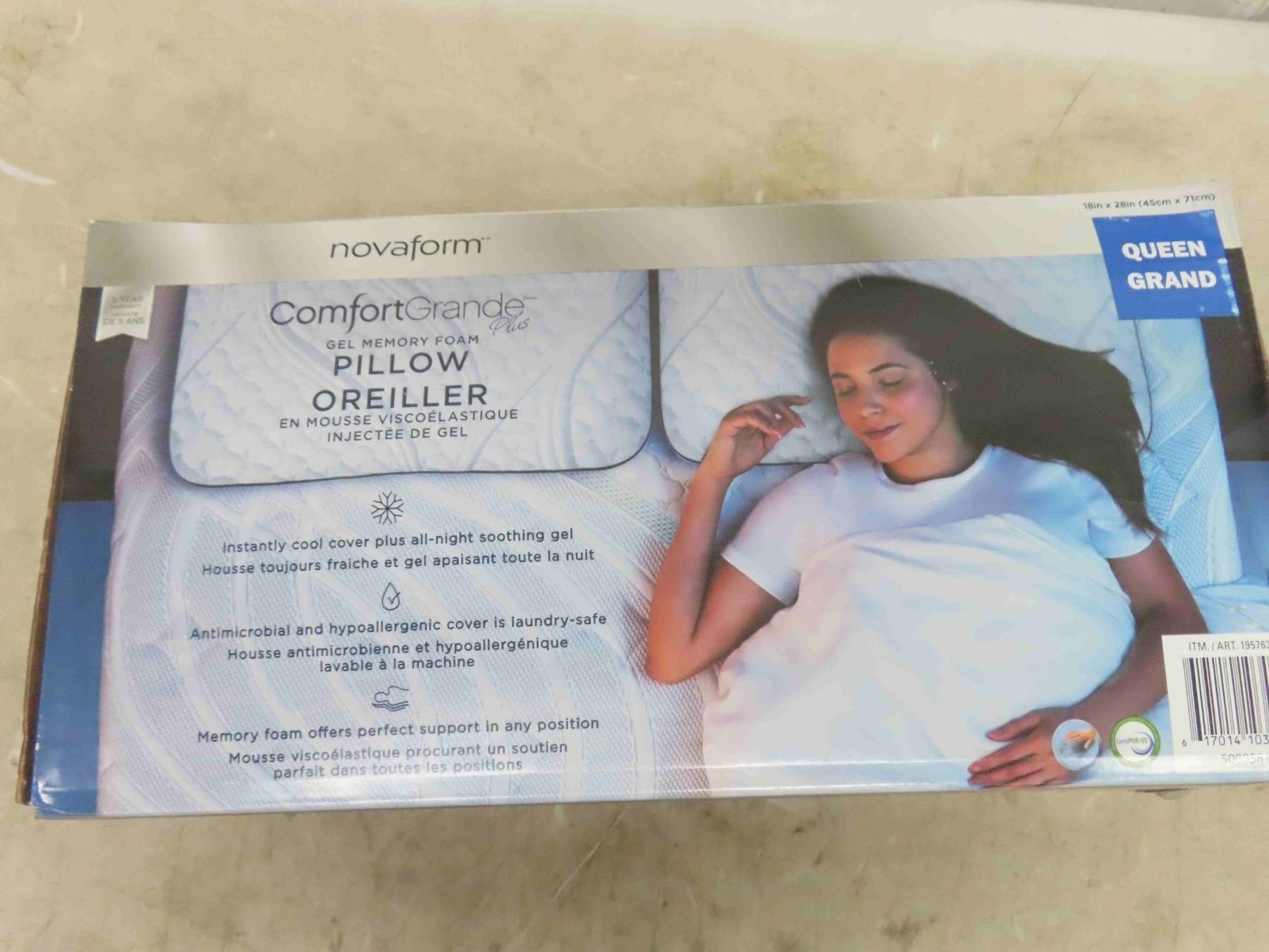 Coprimaterasso Queen, 7,6 cm, in gel memory foam, per letto matrimoniale, certificato CertiPUR-US, blu Coprimaterasso Queen, 7,6 cm, in gel memory foam, per letto matrimoniale, certificato CertiPUR-US, blu