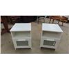 Image 1 : 2 Modern End Tables/ Night Stands