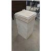 Image 1 : Stand Marble Look ( but not) 13" X 13" x 24"