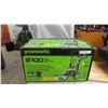 Image 1 : New Greenworks Electric Pressure Washer 2100lb  with Box 