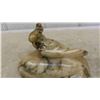 Image 2 : Alabaster Parrot Ashtray, Four Roses Ashtray, plus others, Cigarette Maker, 