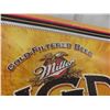 Image 2 : Miller MGD Beer Sign - Metal, 2001 28" x 36" 