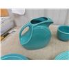 Image 2 : 10 Fiesta Dishes; Pitcher, Plates, Trays, Cups, Creamer, plus more