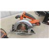 Image 2 : Ridgid 18V Circular Saw with Battery + Charger - charged up + working