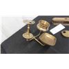 Image 2 : Wall Mount Brass Soap dish, Brass Thermometer + Cool Brass Padlock - Empire