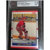 Image 2 : Graded Eric Lindros Rookie Card 