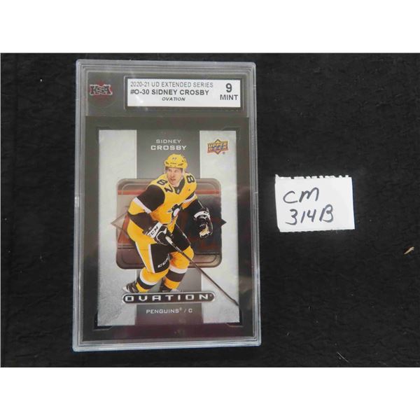 Graded Sidney Crosby Pittsburgh Penguins Card