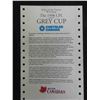 Image 2 : Unprinted 1998 Grey Cup Ticket
