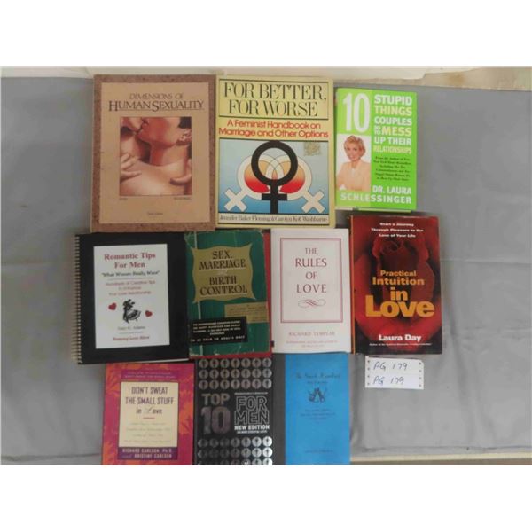 10 Books ; Sex, Marriage, Relationships - Tips + Guidelines