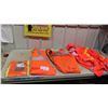 Image 1 : Safety Wear: New Pioneer Sz Med Shirt, 2 Overall ; 1 New, 1 sz Med, Rain Jacket Sz 2xl 