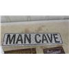 Image 2 : 3 Man Cave Modern Metal Signs - Biggest 12" x 16" 