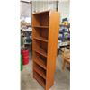 Image 2 : Teak Open Book Shelf 12" x 24" x 76" 