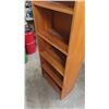 Image 3 : Teak Open Book Shelf 12" x 24" x 76" 