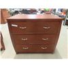 Image 2 : Modern 3 Drawer Dresser 20" x 32" x 34" & 2 Night Stands with Drawer 18" x 18" x 24"