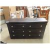 Image 1 : Modern 6 Drawer Dresser - No Mirror 16" x 32" x 57" 