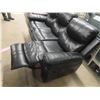 Image 7 : Leather/ Leather Style Reclining Couch 78" Wide