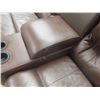 Image 11 : 5 pc Leather/ Leather Style Reclining Couch 140" Wide - 1 small tear