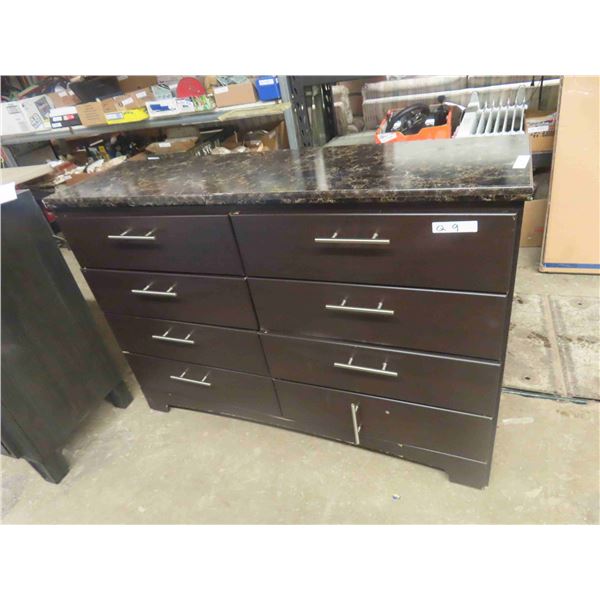 Modern Dresser with 8 Drawers 18" x 37" x 54" 