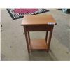 Image 1 : Teak Stand with Drawer 13.5" x 18.5" x 27" 