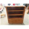 Image 1 : Teak Entertainment Stand/ Shelf Cabinet 18" x 43" x 51" 