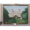 Image 1 : Framed Oil Painting 39" x 51" by Enzo Cilia 1990