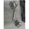 Image 2 : Ultimate 20 lb Chrome Dumbbell Set with Case