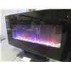 Image 3 : Electric Fireplace 1400 Watt 21.5" x 36" - Color Changing Flames - works