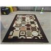 Image 1 : Area Rug 60" x 88" - browns, Beiges, Blacks