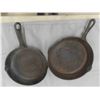 Image 4 : 5 Cast Iron Frying Pans