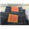 Image 2 : 5 Pairs of Levi Jeans Men's Sz 34/32, 34/34, 33/30