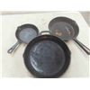 Image 3 : Cast Cookware ; Fry Pans - largest 10", plus more