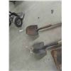 Image 2 : 4 Yard Hand Tools ; 2 Spades, 2 Shovels