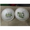 Image 3 : 22 pcs Turi; Dinner Plates, Bread + Butter Plates, Soup + Dessert Bowls