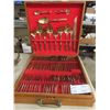 Image 1 : 124 pc Vintage Gold Plated Style Cutlery Set with Case 