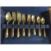 Image 3 : 36 pc Set Daffodil Cutlery with Case