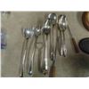 Image 2 : Assorted Vintage Items ; Glass Door Knob, Serving Spoons, State Express 