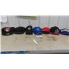 Image 1 : 7 Baseball Style Hats ; Maple Leaf's, Jets, Bombers