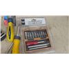 Image 2 : New Tools ; 17pc Knife Set, Cutters, Screwdrivers, Tool Organizer, Tool Pouch, 