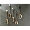 Image 2 : Vintage Birks Gargoyle Flying Dragon Silver Spoons (20), 8 Sterling Silver Salt +