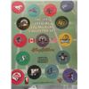 Image 2 : 1995 Grey Cup CFL Teams Milk Cap Collector Set of 5 + 4 Hand signed Expos Baseball 