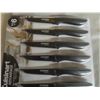 Image 2 : Cuisinart Advantage New Set of  6 Steak Knives & Vintage  Pinking Shears with 