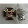 Image 2 : 5 Modern Skull Belt Buckles