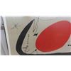 Image 2 : Framed Lithograph 65/110 By Joan Miro - crack on glass 28" x 35" 