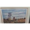 Image 2 : Frame print 186/275 Prairie Gold Signed By Hubert Theroux Kenville, MB South of 