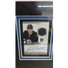 Image 2 : Framed Jacob Trouba WPG Jets 8" x 10" Photo - Frame 18" x 20" - Autographed Twice